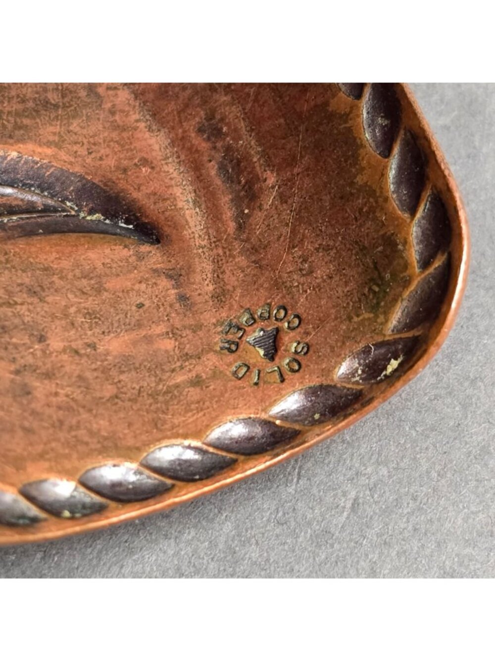 Vintage Bell Trading Post Extra Wide Copper Cuff Bracelet 6.75" Southwestern - Picture 9 of 15